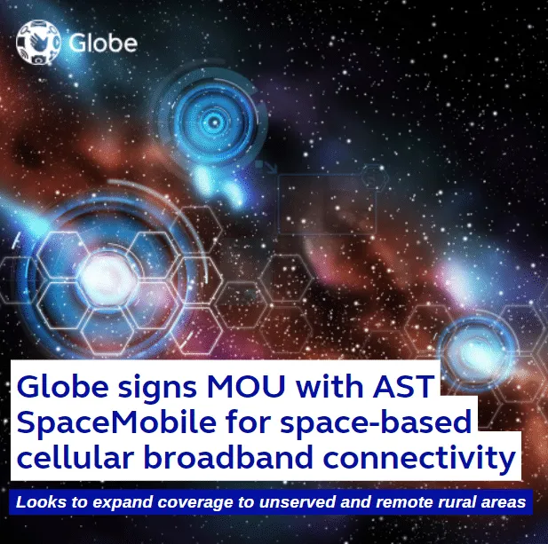 Globe partners with space-based broadband firm