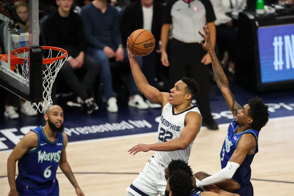 Grizzlies clinch series after Wolves collapse again