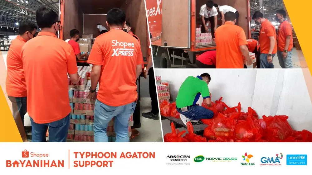E-commerce platform extends aid towards Typhoon Agaton Victims