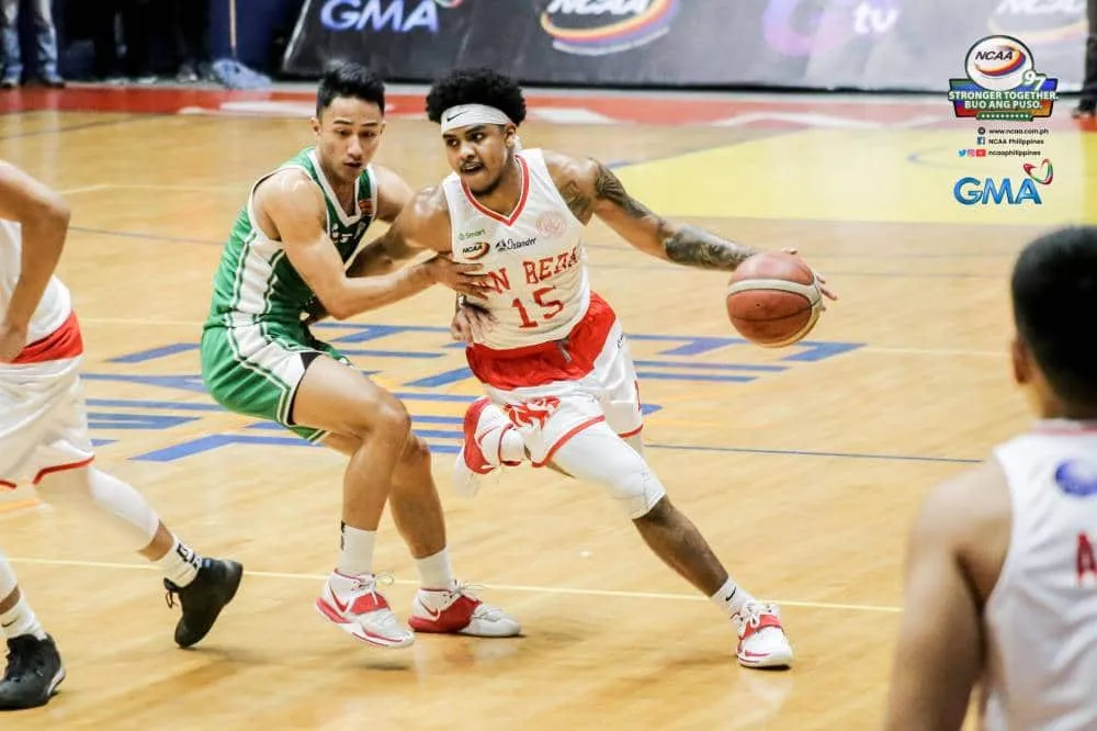 San Beda survives late Kwekuteye injury, CSB rally to clinch Final Four