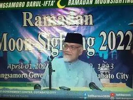 Darul Ifta Bangsamoro announces Hariraya celebration to be May 2