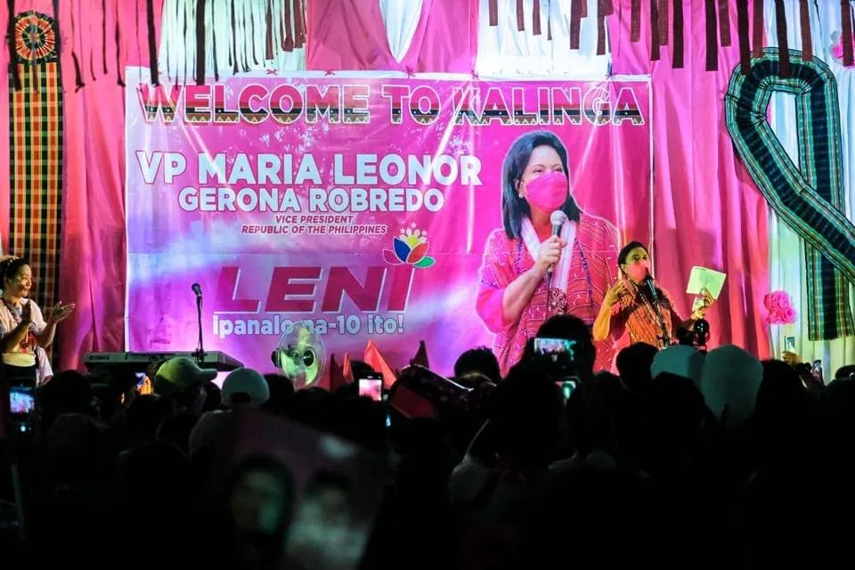 In Kalinga, Robredo makes last push for votes: ‘You will be proud again to be Filipinos’