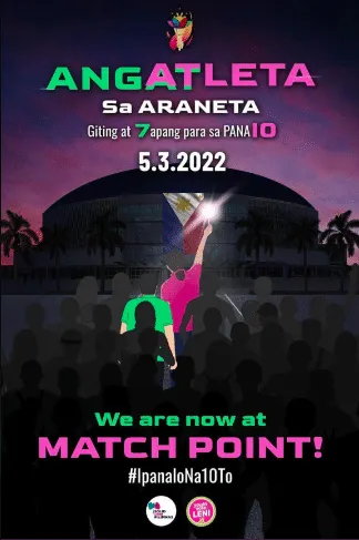 Volleyball stars headline 'Angatleta sa Araneta' event for Leni Robredo