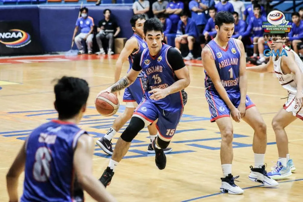 After stellar season in Arellano, Justin Arana shifts focus to PBA draft