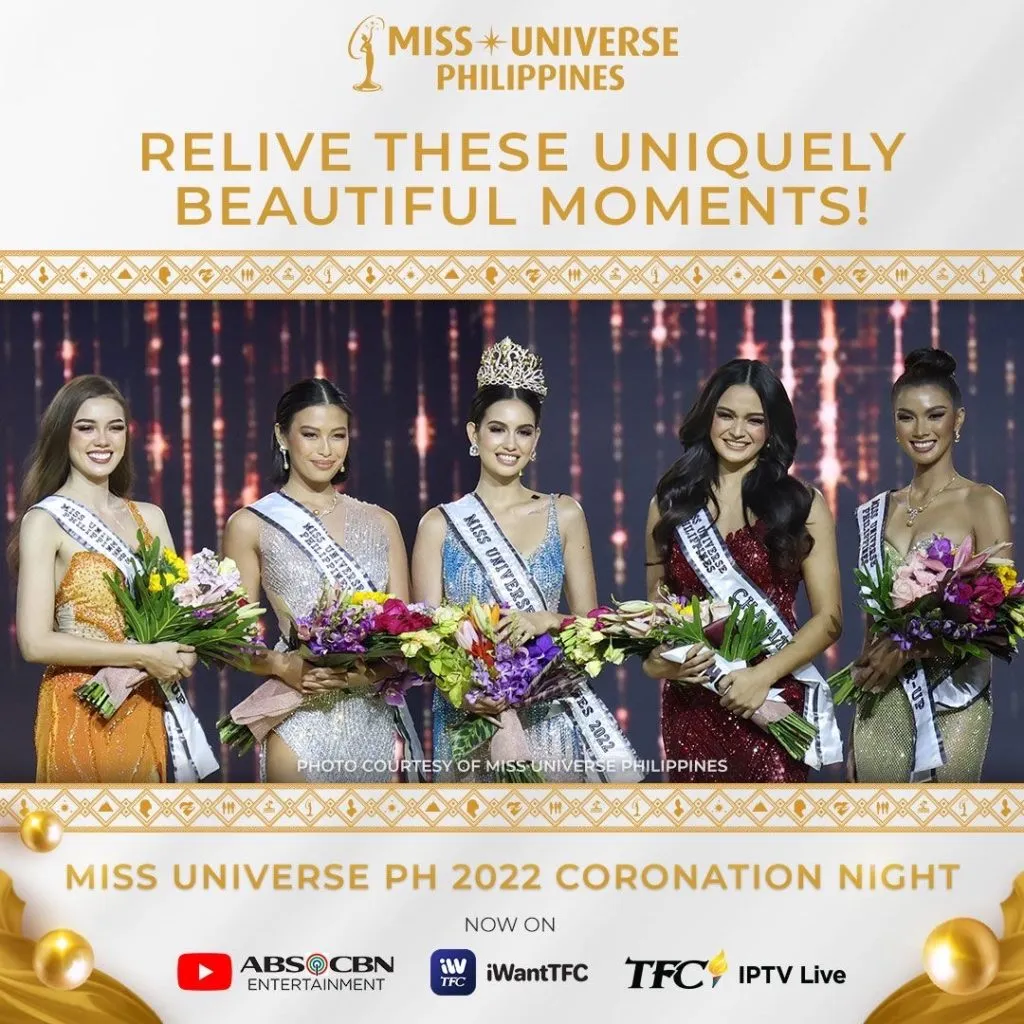 Miss Universe Philippines 2022 Celeste Cortesi’s coronation night sets new live viewership record on YouTube