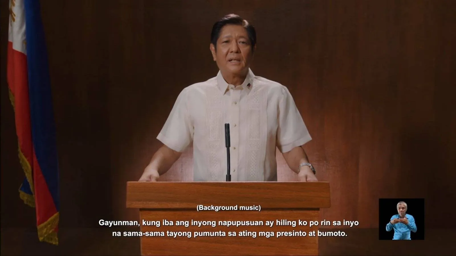 Marcos has request for Pinoys who won't vote for him