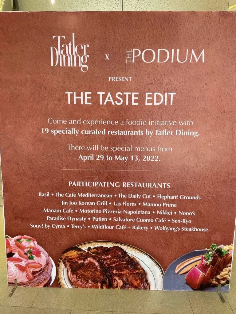 The Podium as a food mecca