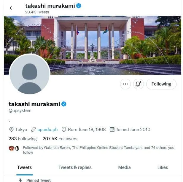 LOOK: Official Twitter account of UP System hacked!