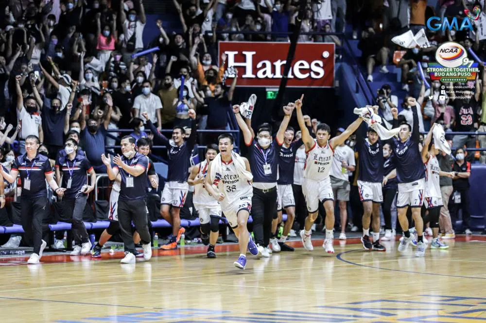 Letran seizes top seed, sends rival San Beda crashing to play-in